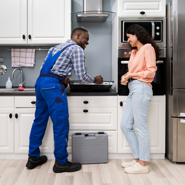 can you provide an estimate for cooktop repair before beginning any work in Kansas Oklahoma